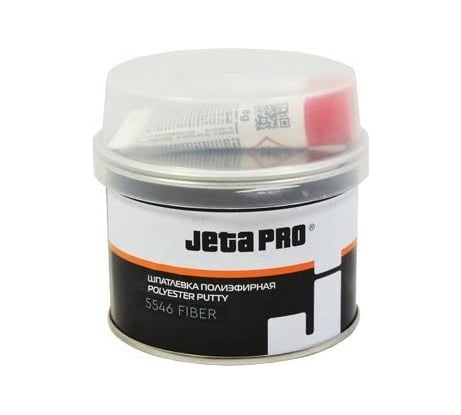 Шпатлевка Jeta PRO FIBER со стекловолокном 0,25 кг 5546/0,25