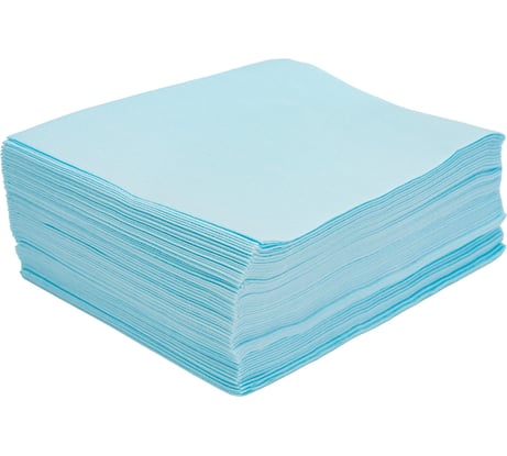 Салфетки нетканые высокопрочные крепированные Jeta PRO 30x38 см J-Clean цвет: голубой/35шт 5850473