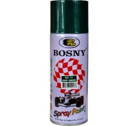 Акриловая краска Bosny аэрозоль, темно-зеленый RAL 6026 13 16027370