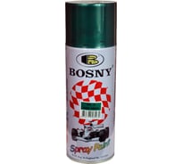 Акриловая краска Bosny аэрозоль, лазурно-зеленый RAL 6029 3