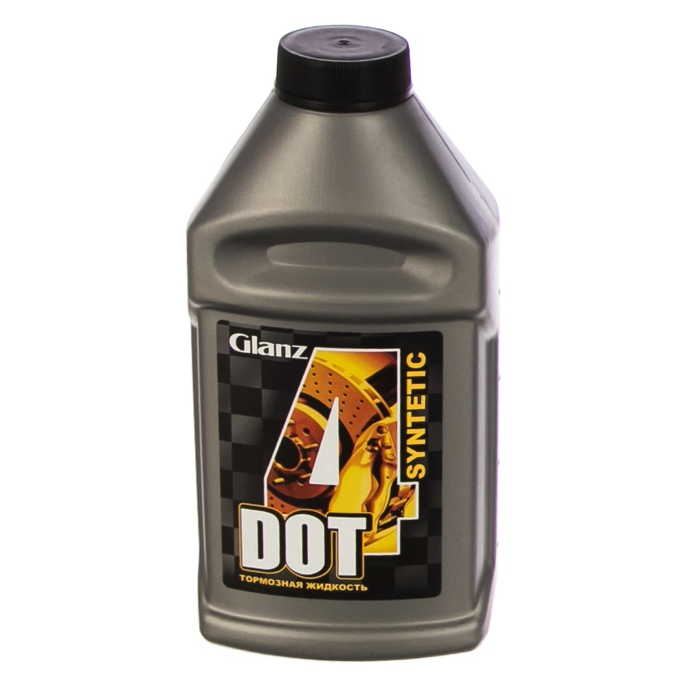Тормозная жидкость Glanz DOT-4 455гр. GL-201 - выгодная цена, отзывы ...