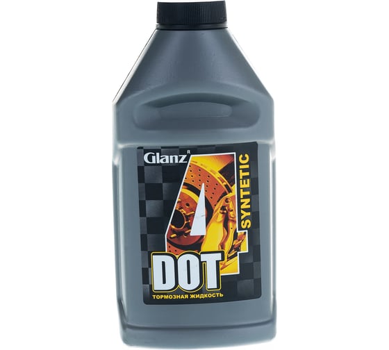 Тормозная жидкость Glanz DOT-4 455гр. GL-201