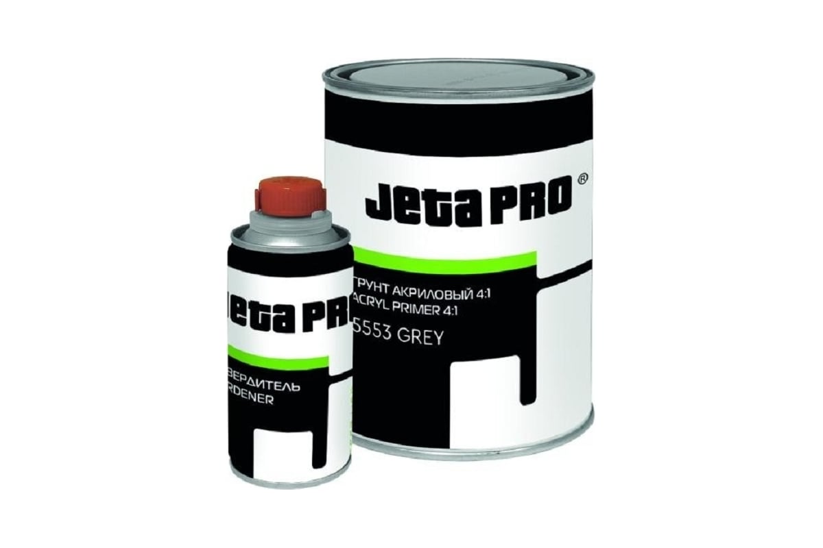 Акриловый грунт + отвердитель jeta pro 5553/1 gray