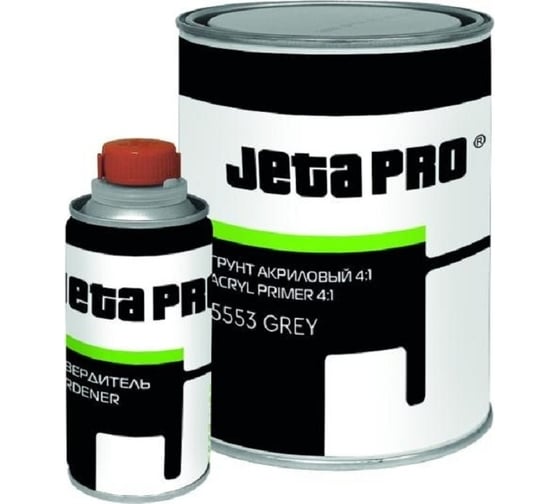 Акриловый грунт + отвердитель Jeta PRO 5553/1 gray