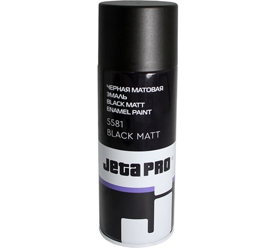 Черная матовая краска Jeta PRO 5581 black mat 1