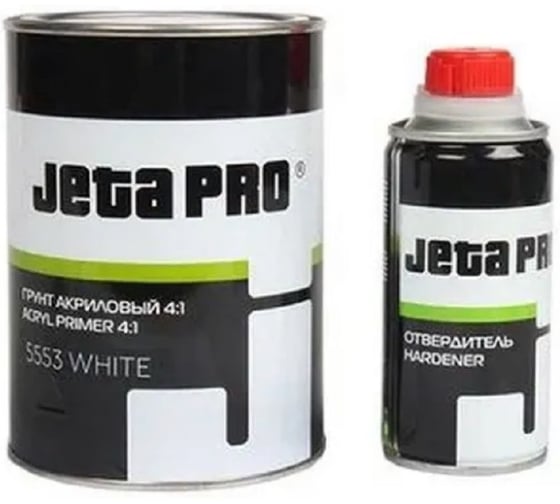 Акриловый грунт + отвердитель Jeta PRO 5553/1 white 1
