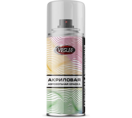 Аэрозольная краска Veslee 100ml цвет белый глянец VL-P2E 9003