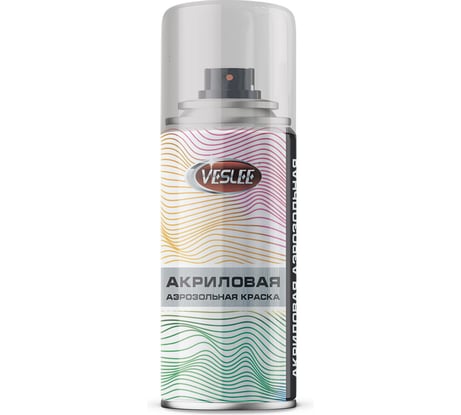 Аэрозольная краска Veslee 100ml цвет серебро VL-P2E 9006