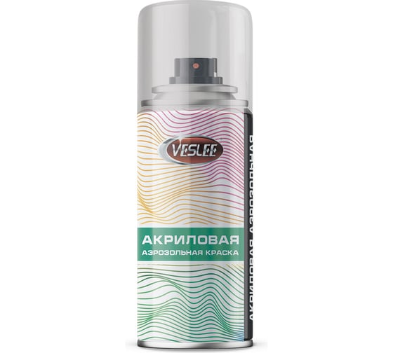 Аэрозольная краска Veslee 100ml цвет зеленый VL-P2E 6032