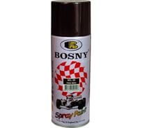 Аэрозольная краска Bosny красно-коричневый RAL 3009 29