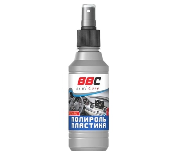 Полироль пластика со спреем antistatic BiBiCare 280 мл 4040