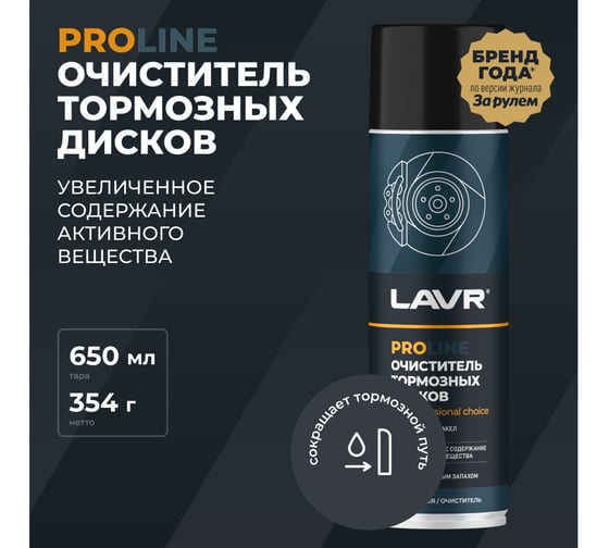 Очиститель дроссельной заслонки LAVR PRO LINE 650 мл Ln3519 16073772