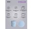 Протирочная бумага VEIRO PROFESSIONAL 2 шт, 1000 листов в рулоне, 33x35 см, 2-слойная Comfort 127104 3