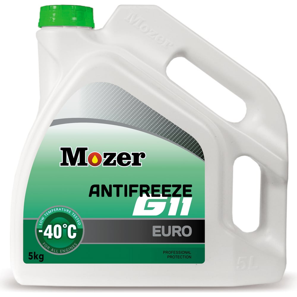 Антифриз Mozer G11 EURO зеленый, канистра 5 кг 4606482 - выгодная цена ...