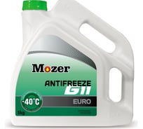 Антифриз Mozer G11 EURO зеленый, канистра 5 кг 4606482