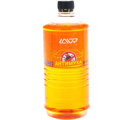 Омыватель стекол Lavr Orange Анти Муха концентрат 1000 мл Ln1217