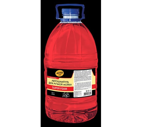 Автошампунь Astrohim GOLDEN WAX с полиролью, 5л AC350