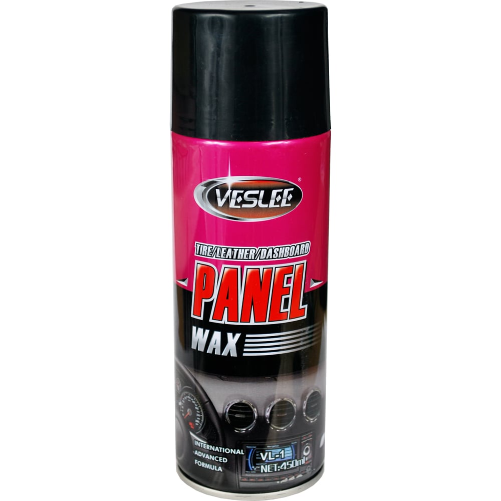 Полироль ЛИМОН 450 мл Veslee, для приборной панели, аэрозоль, PANEL WAX ...