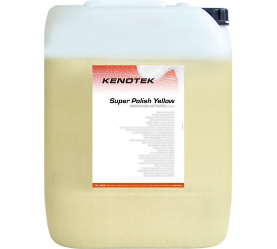 Шампунь для пенной полировки кузова Kenotek Super Polish Yellow 00.0368.24.0002692 1