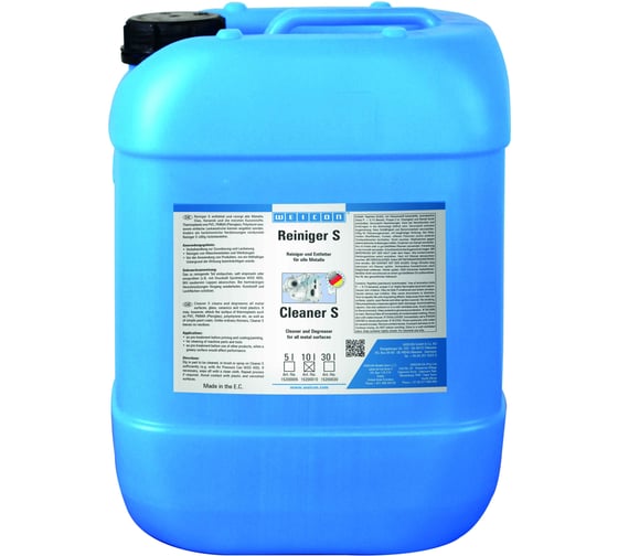 Очиститель WEICON Cleaner S 10 л wcn15200010 1