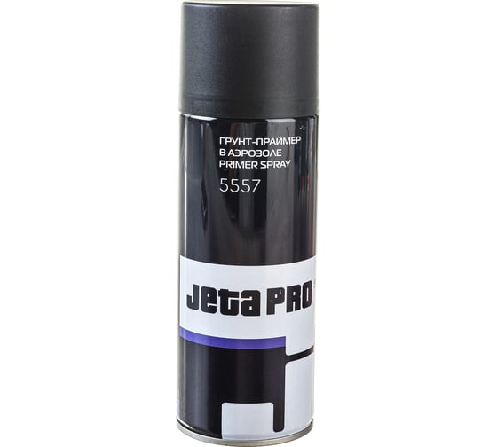 Наполняющий грунт-спрей Jeta PRO 1К 400мл 5557 black 15947686