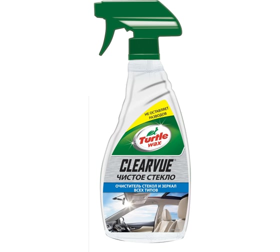 Чистое стекло Tartle Wax 500 мл, CLEARVUE GLASS CLEAN, FG7703