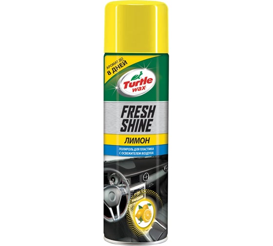 Полироль Tartle Wax 500 ML, для пластика, цитрус FRESH SHINE CITRUS, 53006