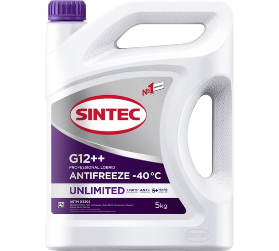 Антифриз sintec unlimited g12