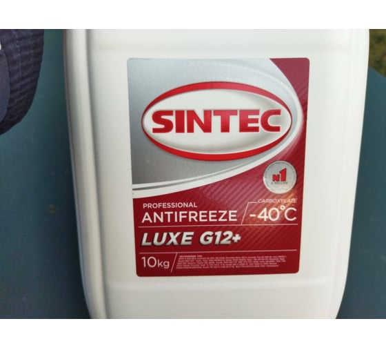 Антифриз Sintec 10 кг, LUX G12 +, красный, 756665 - выгодная цена ...