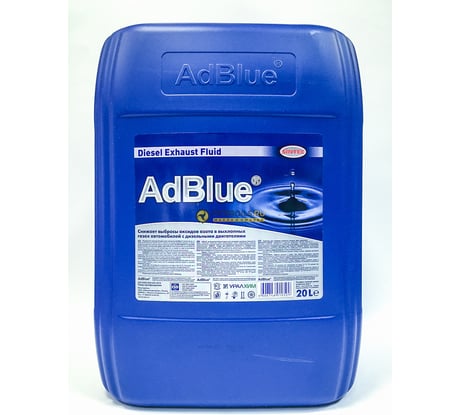 Жидкость AdBlue Sintec 20 л, для системы SCR дизельных двигателей, 805