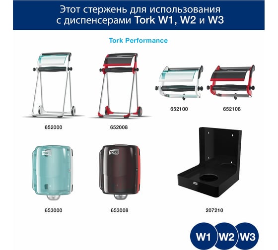 Нетканый материал TORK арт. 530137 Premium 530, белый, малый рулон 106,4 м 8925