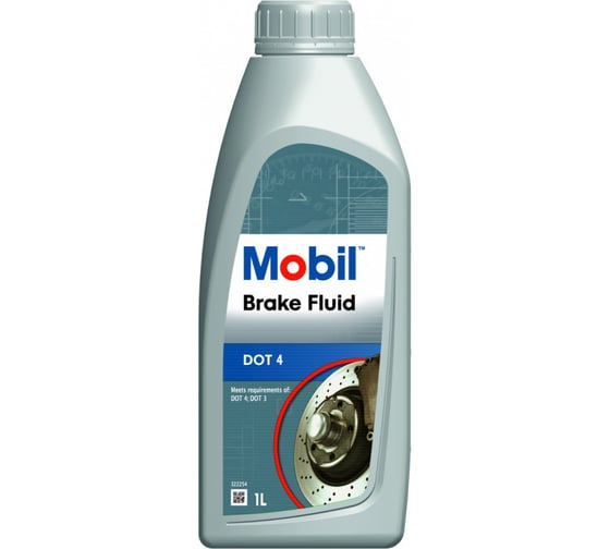 Тормозная жидкость MOBIL BRAKE FLUID DOT4 1л 150904R 1