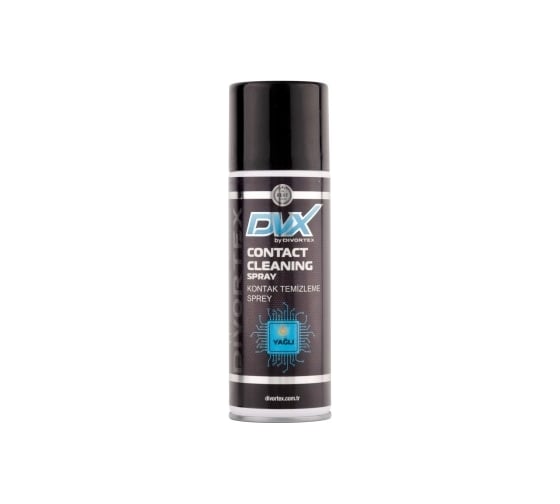 Спрей-очиститель электроконтактов DVX Contact Cleaning Spray with Oil со смазывающим, 0,2 л AER1410 1