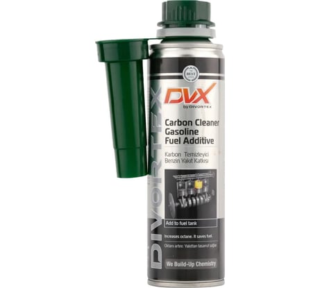 Комплексная присадка для бензиновых систем DVX Carbon Cleaner Gasoline Fuel Additive с усиленным эффектом AER3303
