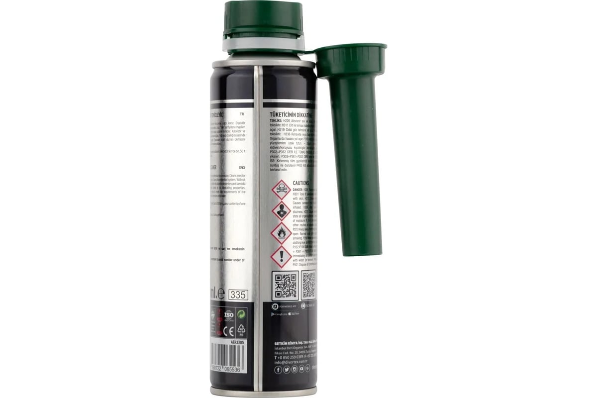 Присадка очиститель инжектора DVX Fuel Injector Cleaner 0,3 л AER3305 ...