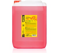 Охлаждающая жидкость Антифриз G12+-40C WOG 10 л/11 кг карбоксилатный WGC0112