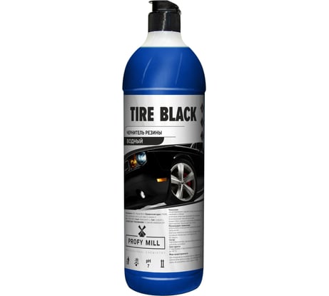 Чернитель резиновых изделий Tire Black Profy Mill 1 л. A1503-1
