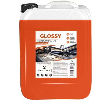 Полироль пластика Glossy Profy Mill 5 л A1605-5