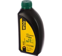 Охлаждающая жидкость WOG Антифриз G11 -40C гибридный (зеленый), 1 л/1,1 кг WGC0100