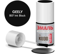 Эмаль автомобильная ремонтная с кисточкой KUDO geely b07 ink black KU-74204