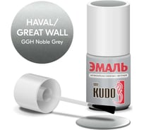 Эмаль автомобильная ремонтная с кисточкой KUDO great wall ggh noble grey металлик KU-74101