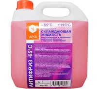 Охлаждающая жидкость для двигателя автомобиля APIS Антифриз-65 G12 3 кг RUZ-006-0005