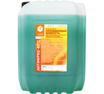 Охлаждающая жидкость для двигателя автомобиля APIS Антифриз-65 G11 зеленый 10 кг RUZ-004-0008