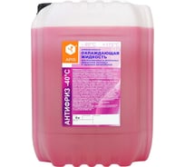 Охлаждающая жидкость для двигателя автомобиля APIS Антифриз-40 g12, красный 10 кг RUZ-005-0008