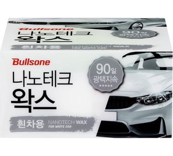 Воск для светлых автомобилей Bullsone 300 г WAX-13195-001