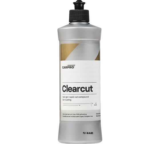 Полироль для кузова CARPRO Clearcut абразивная полировальная паста, 500 ml CP-CC50 1
