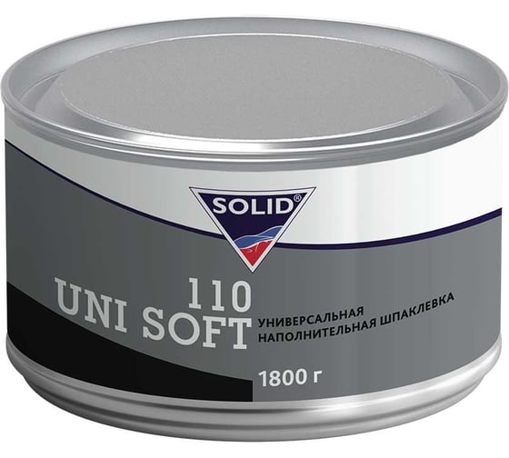 Универсальная наполнительная шпатлевка Solid 110 UNI SOFT 1800 гр 239.1118 1