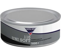 Универсальная наполнительная шпатлевка Solid 110 UNI SOFT 1000 гр 011.1110