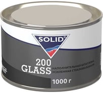 Наполнительная шпатлевка, усиленная стекловолокном Solid 200 GLASS 1000 гр 020.1000