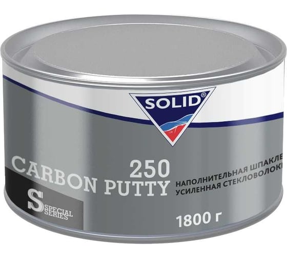Наполнительная шпатлевка Solid 250 CARBON PUTTY усиленная углеволокном 243.01800